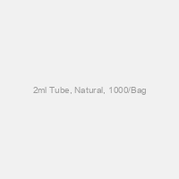 2ml Tube, Natural, 1000/Bag